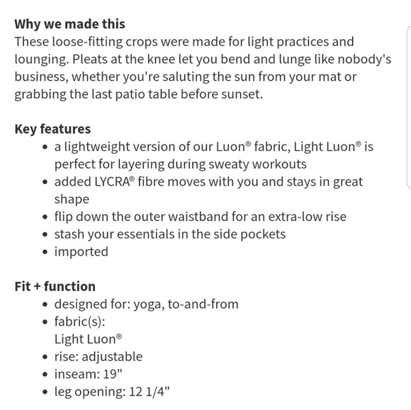 SOLD Lululemon sun salutation black camo sz 6 - Picture 7 of 7